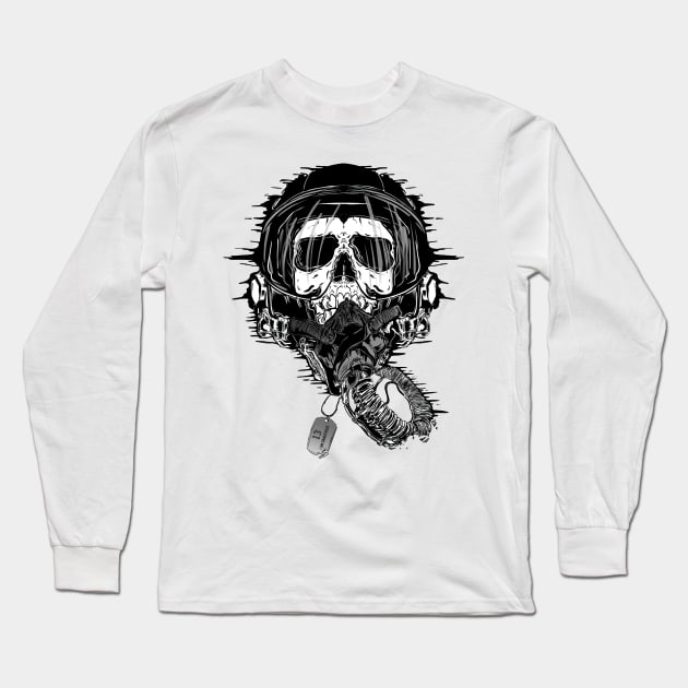 Aviation Long Sleeve T-Shirt by ZethTheReaper